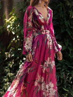 Vestido Floral Longo 1