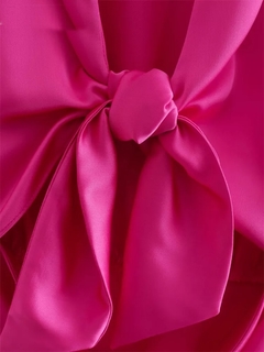 Vestido Pink com Nó - Ref.1964 - DMS Boutique 