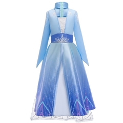 Fantasia Vestido Frozen | Elza - Ref.001 - loja online