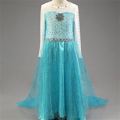 Imagem do Fantasia Vestido Frozen | Elza - Ref.001