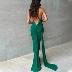 Vestido Longo Decote Sexy - Ref.20181 na internet