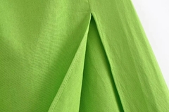 Vestido Frente Única Verde - Ref.20208 - loja online