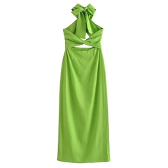 Vestido Frente Única Verde