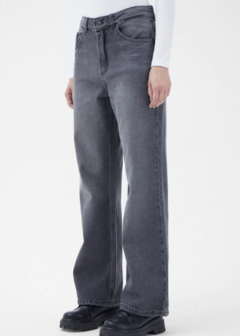 Jeans wide gris - comprar online