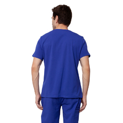 Conjunto Scrub Cratos azul royal