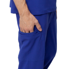 Conjunto Scrub Cratos azul royal - Bossa Chic