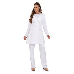 Jaleco Balmain branco - comprar online