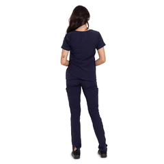 Conjunto Scrub Gaia navy