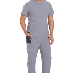 Conjunto Scrub Aquiles cinza - comprar online