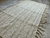 Alfombra Rombo y Cruz beige y blanco - tienda online