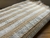 Manta de diseño lana pesada - crudo y yute