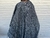 Ruana de lana pesada larga - negro - comprar online