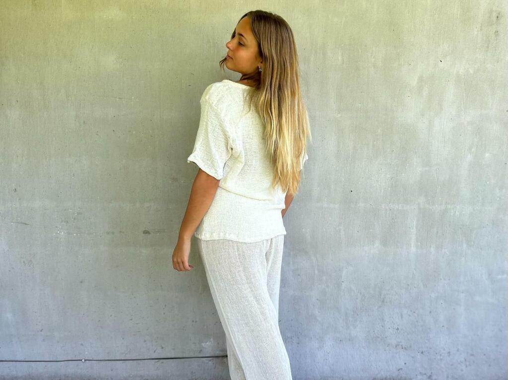 Pantalon de hilo abierto 1 Comprar en Las Zainas