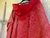 Poncho corto de lana clásico con cierre y capucha - rojo - tienda online