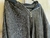 Poncho de lana clásico con cierre y capucha - negro - comprar online