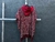 Ruana corta de lana clásica con capucha de corderoy - bordo - comprar online