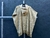 Poncho corto de lana clásico con cierre y capucha de corderoy - maíz - comprar online