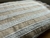 Manta de diseño lana pesada - yute y crudo