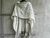 Ruana de lana clásica con capucha - blanco - comprar online