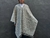 Poncho de lana pesado largo - gris perla - comprar online