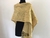 Ruana de lana clásica corta - amarillo - comprar online