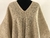Poncho de lana clásico - arpillera - comprar online