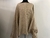 Poncho de lana pesado - beige - comprar online