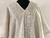 Poncho de lana clásico - blanco - comprar online