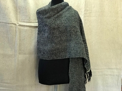 Pashmina - camino de lana clásica - negro - comprar online