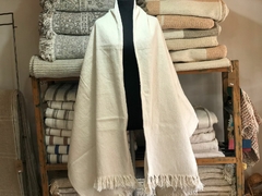 Mantas / Pashminas de algodón pesado - crudo - comprar online