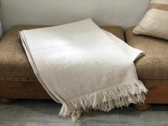 Mantas / Pashminas de algodón pesado - crudo