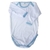 BODY BEBE MANGAS LARGAS SPUM BORDE CELESTE - comprar online