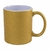 TAZA CERAMICA GLITTER - DORADO