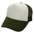 GORRA TRUCKER ADULTO - VERDE MILITAR BLANCO VERDE MILITAR