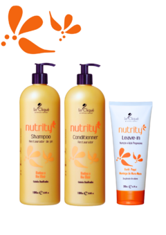 KIT Nutrity de Restauração Profissional Shampoo + Conditionner + Brinde Leave-in Nutrity - comprar online