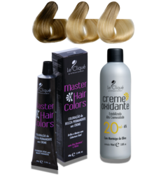 Master Hair Colors - Coloração Permanente + Ox 20V 90ml