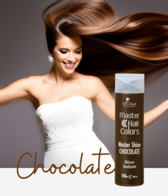 Master Hair Colors Máscara Tonalizante Master Shine Chocolate 250ml - comprar online