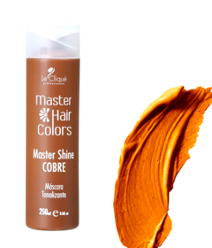 Master Hair Colors Máscara Tonalizante Master Shine Cobre 250ml