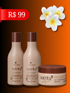 KIT de Nutrição Nutrity Monoi 300ml com Máscara