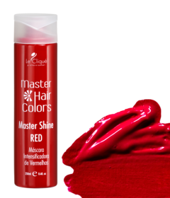 PROMO | Master Hair Colors Máscara Tonalizante Master Shine Red 250ml