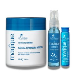 Magique Máscara Reparadora Intensiva 500g + 1 Serum + 1 Ampola - comprar online