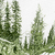 Bosque nevado (verde savia) - Serie "Fontainebleau" en internet
