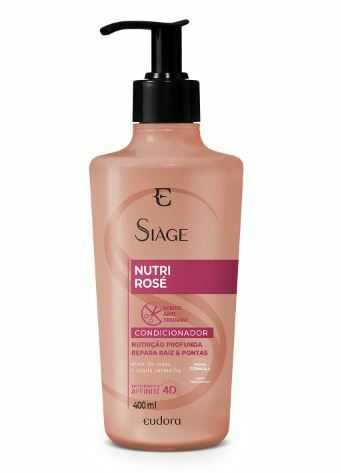 Condicionador Nutri Rosé 400ml [Siàge - Eudora]