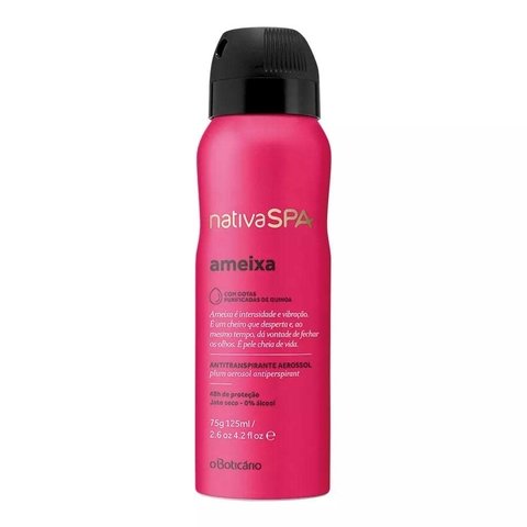 Antitranspirante Aerossol Ameixa 75g [Nativa Spa - O Boticário]