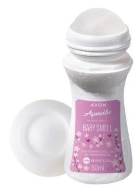 Desodorante Roll-On Baby Smell 50ml [Aquavibe - Avon]