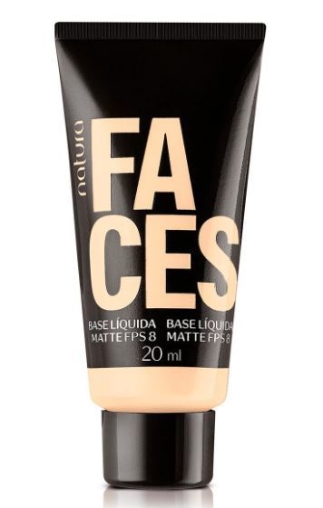 Base Líquida CheckMatte fps 8 20ml [Faces - Natura]