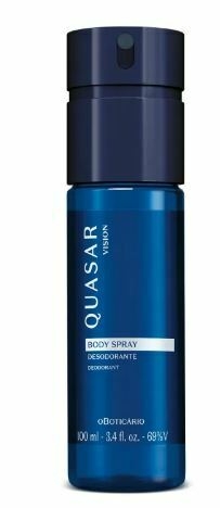 Body Spray Quasar Vision Desod. Masculino 100ml [O Boticário]