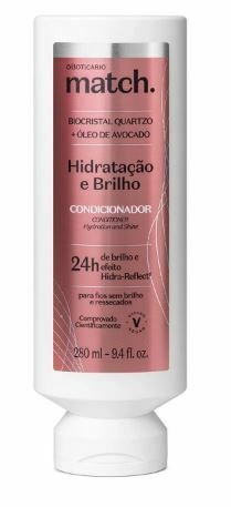 Condicionador Hidratação e Brilho 280ml [Match - O Boticário]