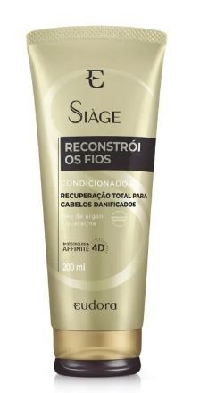 Condicionador Reconstrói os Fios 200ml [Siàge  - Eudora]