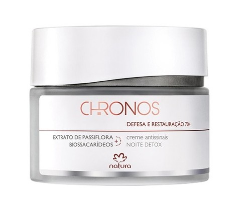 Creme Antissinais 70+ Defesa e Restauração Noite 40g [Chronos - Natura]